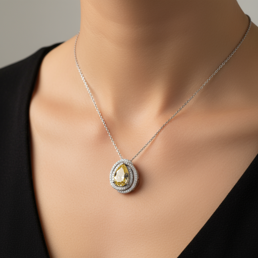 Canary Whirlwind Necklace