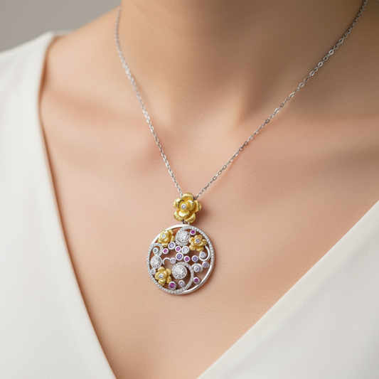 Enchanted Garden Medallion