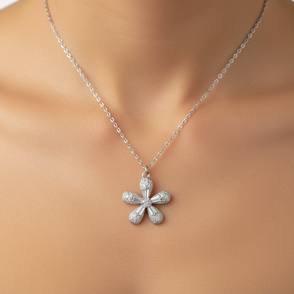 Starlight Petals Necklace