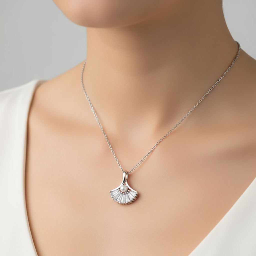 Seabreeze Mermaid's Wish Necklace