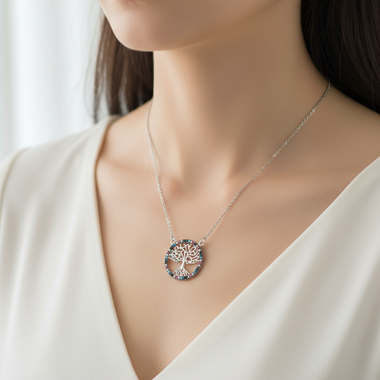 Cosmic Tree of Life Necklace