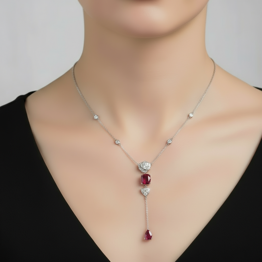 Regal Rose Necklace