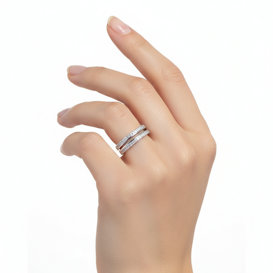 Duet Bands Ring