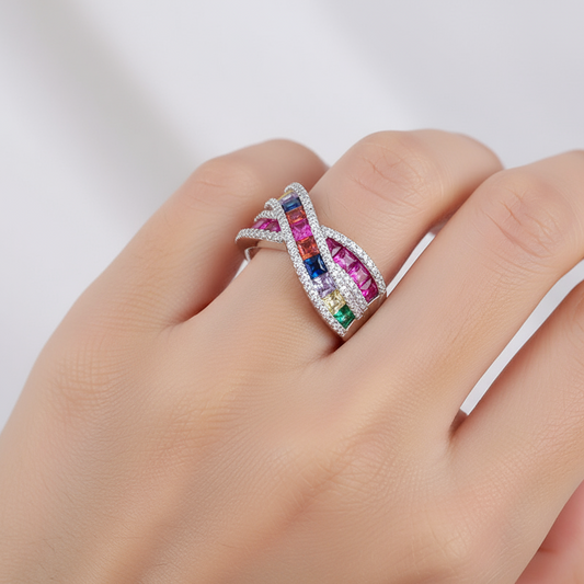 Joyful Arc Ring
