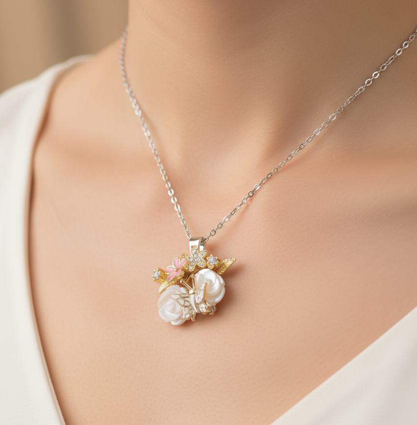 Spring Bloom Medley Necklace