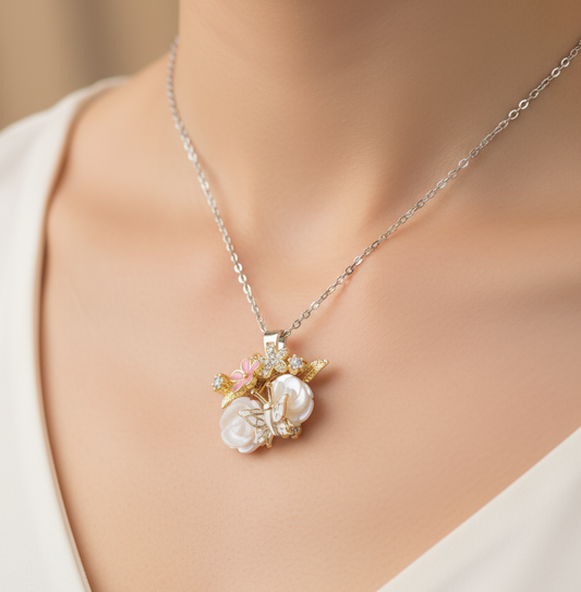 Spring Bloom Medley Necklace