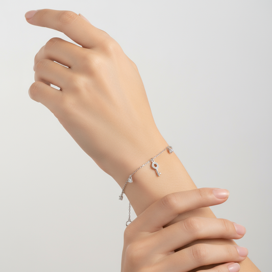Starlight Key Dangles Bracelet