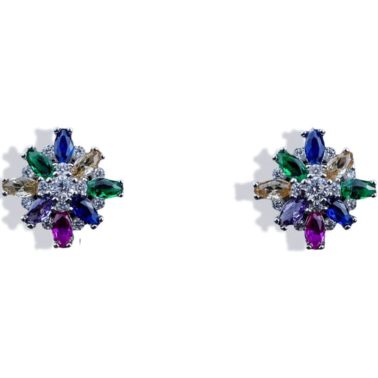 Kaleidoscope Star Studs