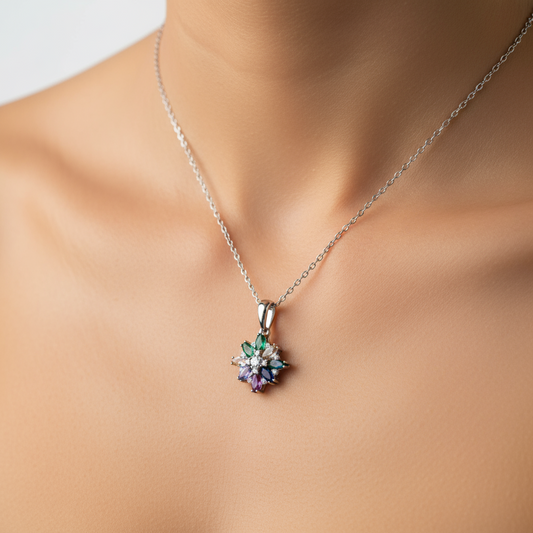 Kaleidoscope Star Necklace