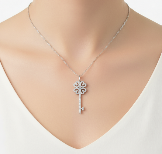 Eternal Bond Key Necklace
